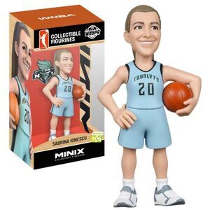 Sabrina Ionescu (New York Liberty) Minix 4.5-Inch Vinyl WNBA Figure